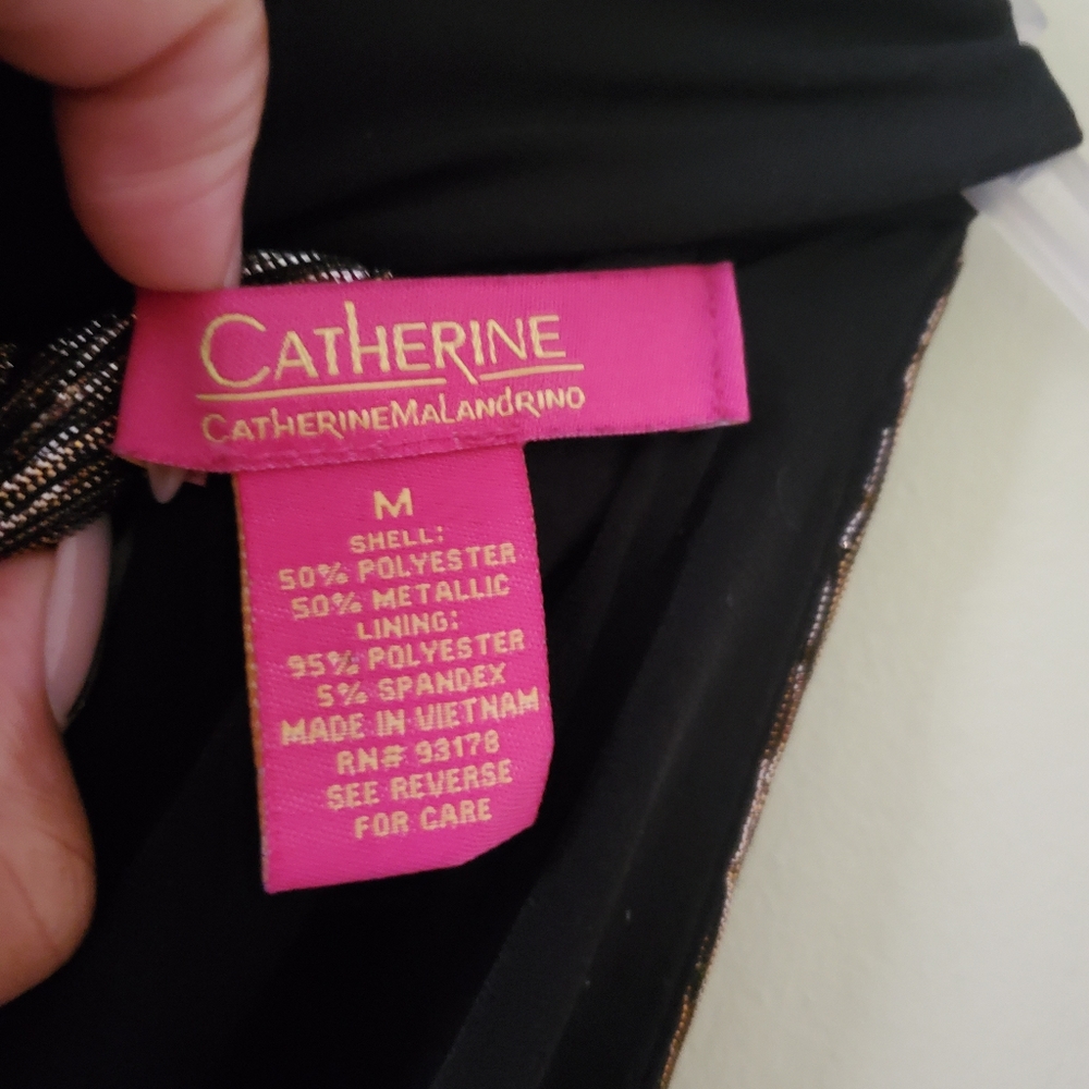 🦄 Metallic Catherine Malandrino Dress - Picture 5 of 7